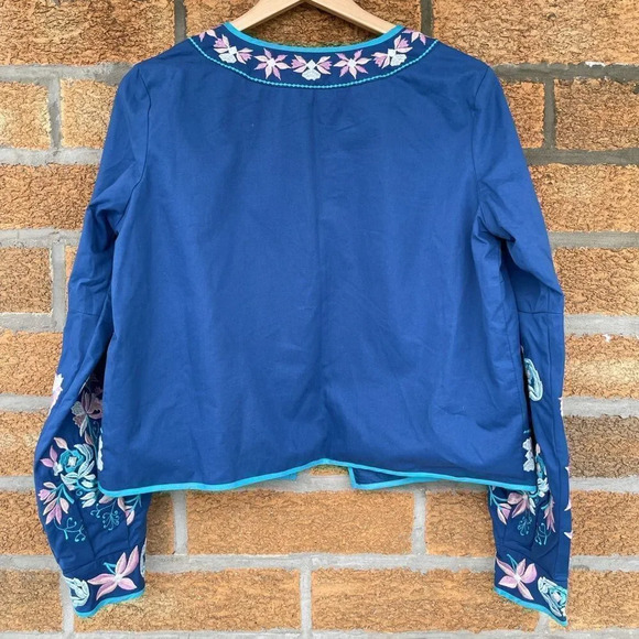 LaBellumHillary ScottLong Sleeve EmbroideredJacket - Picture 13 of 14